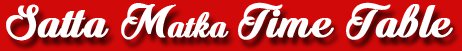 Time Table